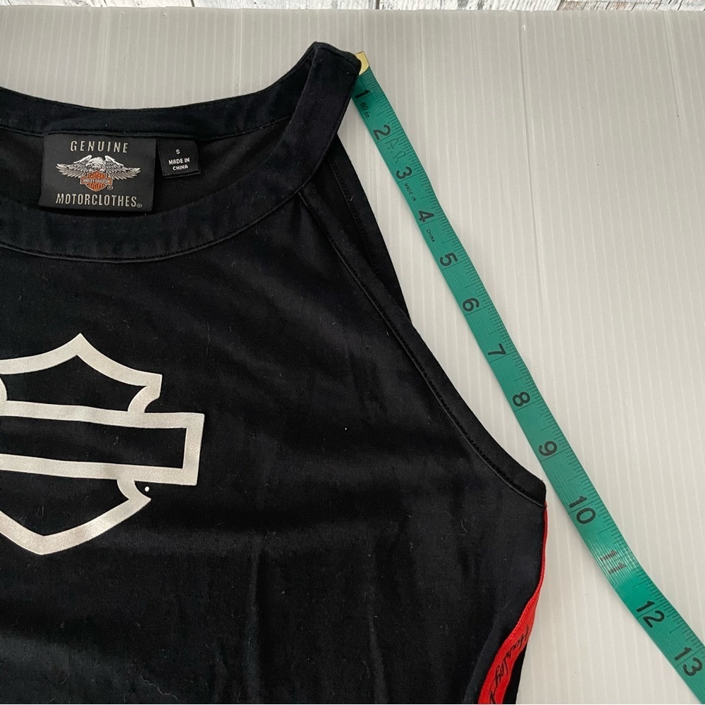 Harley Davidson Black Tank Top size small - Picture 4 of 6